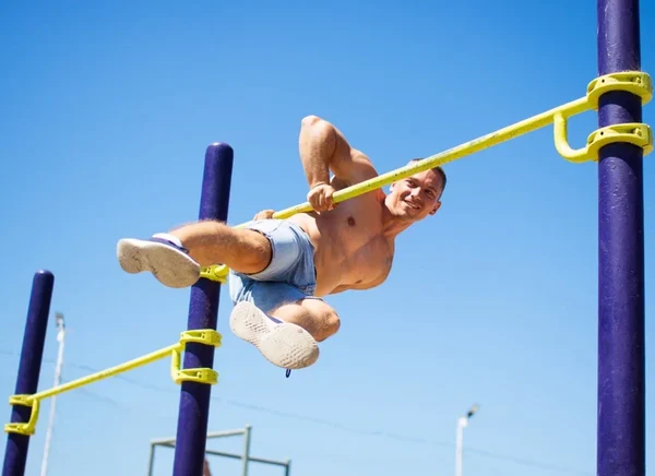 Паркур зона и спортзал под открытым небом